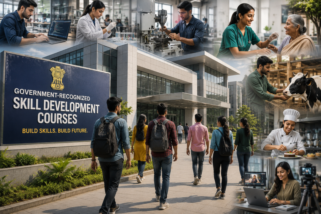 Best Government-Recognized Skill Development Courses in India (2026 Guide)