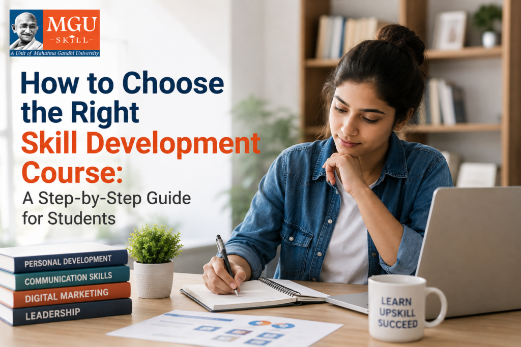 How to Choose the Right Skill Development Course: A Step-by-Step Guide for Students